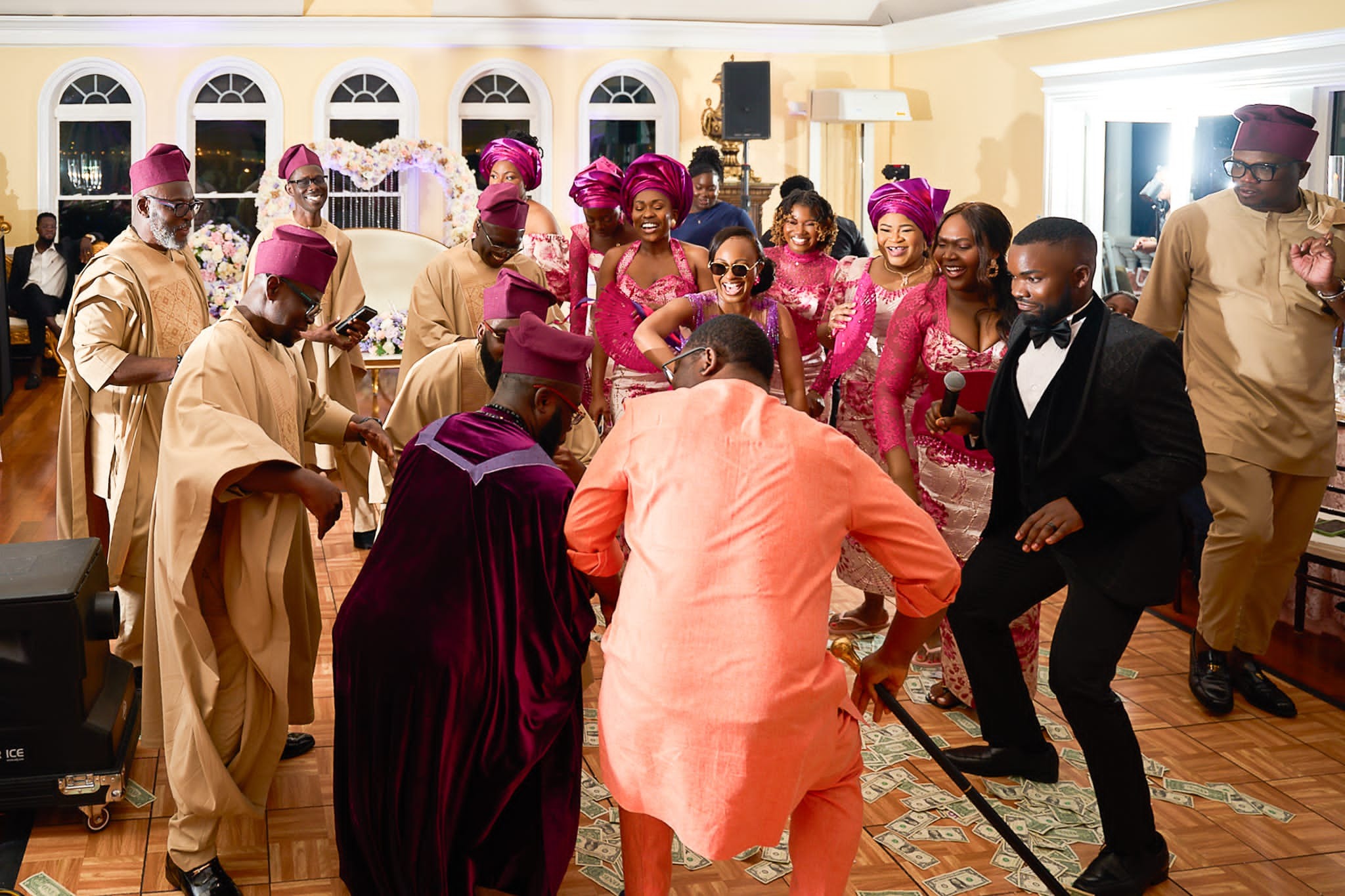 Professional event videography and MC services at an Atlanta celebration