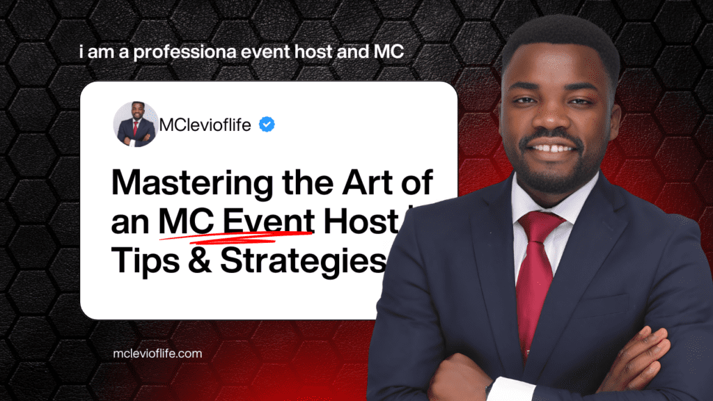 mc event host and media team